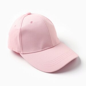 Кепка 'Бейсболка' для девочки, цвет розовый, размер 56-58