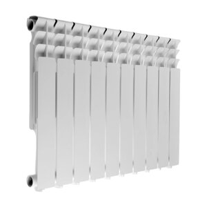 Радиатор алюминиевый Ogint Plus AL, 500 х 78 мм, 10 секций, 1230 Вт