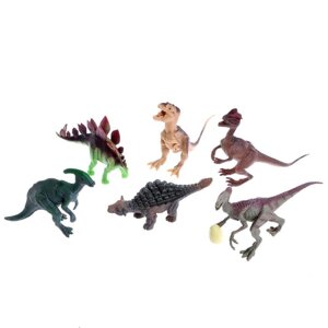 Набор динозавров 'Юрский период', 6 фигурок