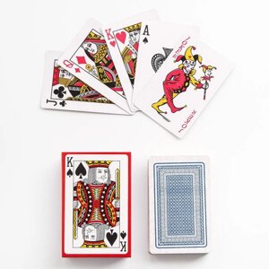 Карты игральные бумажные 'Классика. Король', 54 шт, 8.8 х 5.7 см, микс