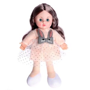 Кукла мягконабивная 'Милашка' 32 см, со звуком, в платье