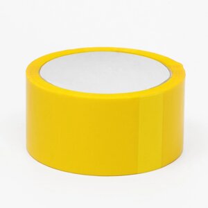 Клейкая лента, желтая, 48 х 50, 45 мкм (комплект из 6 шт.)