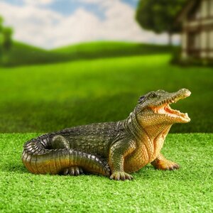 Садовая фигура 'Крокодил маленький' 16х29см