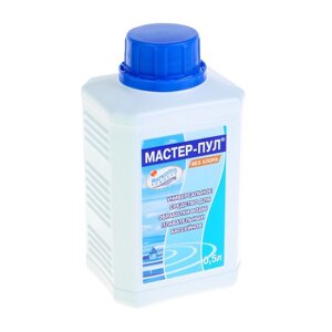 Бесхлорное средство для очистки воды в бассейне 'Мастер-пул', универсальное, 0,5 л