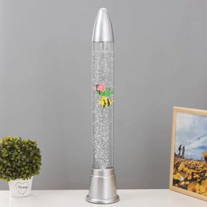 Светильник 'Ракета' LED, лава, аквариум, h70 см