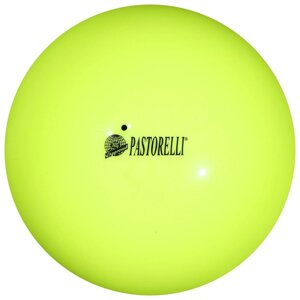 Мяч для художественной гимнастики Pastorelli New Generation FIG, d18 см, цвет жёлтый