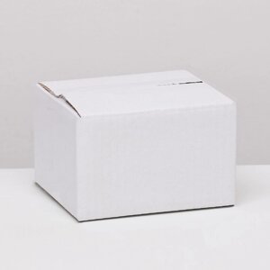 Коробка складная, белая, 16 х 13 х 10 см (комплект из 20 шт.)