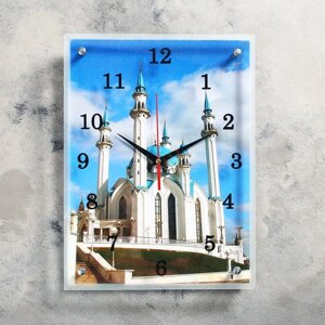 Часы настенные, серия Город, 'Мечеть Кул Шариф', 30х40 см
