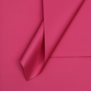 Пленка для цветов тонированная, матовая, кармин с розовым, 58 х 58 см, 70 мкм (комплект из 20 шт.)