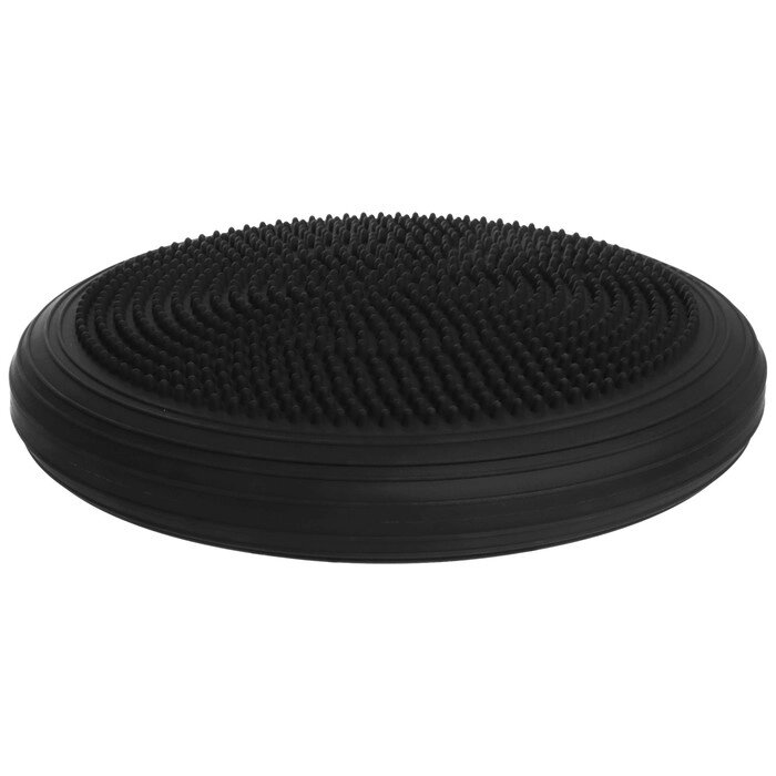 Подушка балансировочная, массажная, d32 см, цвет чёрный от компании Интернет-магазин "Flap" - фото 1