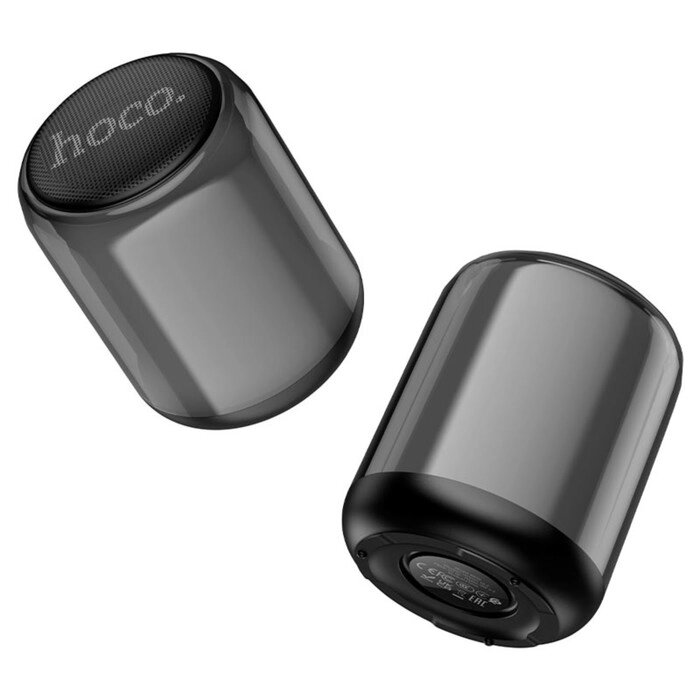 Портативная колонка Hoco BS56, 2-в-1, 10 Вт, кабель 1.3 м, BT5.2, USB/jack 3.5, AUX, чёрная   960393 от компании Интернет-магазин "Flap" - фото 1