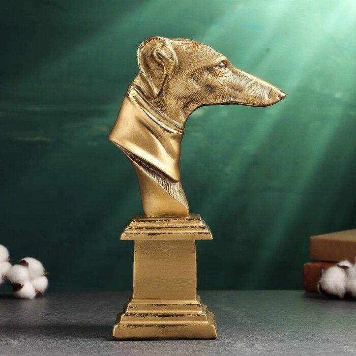 Постамент 'Голова собаки' 33х10х18см от компании Интернет-магазин "Flap" - фото 1