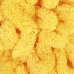 Пряжа 'Puffy' 100 микрополиэстер 9м/100г (216 жёлтый)