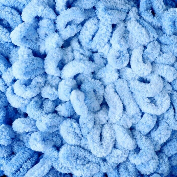 Пряжа 'Puffy fine ombre batik' 100 микрополиэстер 73м/500г  (7280 синий) от компании Интернет-магазин "Flap" - фото 1