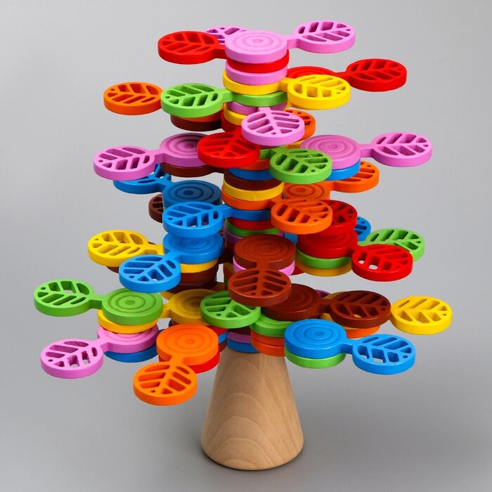 Развивающая игра балансир 'Сказочное дерево' 21 x 16,5 x 7,5 см от компании Интернет-магазин "Flap" - фото 1