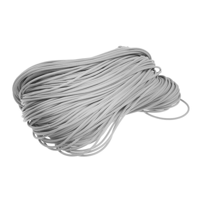 Резиновый шнур, серый, 200 м от компании Интернет-магазин "Flap" - фото 1