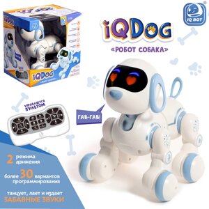 Робот-собака IQDog, световые и звуковые эффекты, работает от аккумулятора