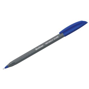 Ручка шариковая 1.0 мм, Triangle Silver, чернила синие, трёхгранная (комплект из 12 шт.)