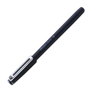 Ручка шариковая Pentel iZee, синий матовый корпус, металлический клип, узел 0.7 мм, чернила черные (комплект из 12 шт.)