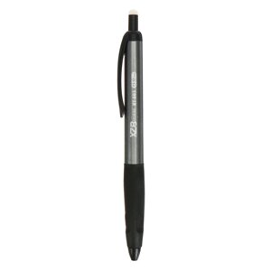 Ручка шариковая со стираемыми чернилами, линия 0.8 мм, стержень синий с резиновым держателем, корпус МИКС (комплект из