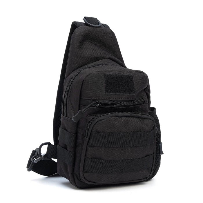 Рюкзак трекинговый 'Аdventure', с держателем для бутылки, черный от компании Интернет-магазин "Flap" - фото 1
