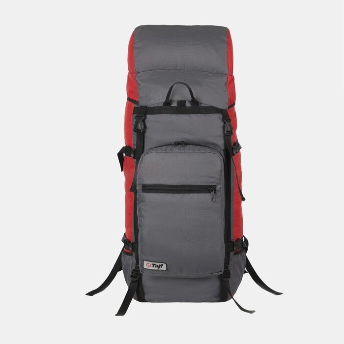 Рюкзак туристический, 80 л, отдел на шнурке, наружный карман, 2 боковых кармана, цвет серый от компании Интернет-магазин "Flap" - фото 1