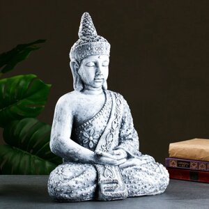 Садовая фигура 'Будда'под камень, 35х20х46см