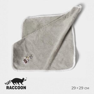 Салфетка для уборки Raccoon 'Белая'29x29 см