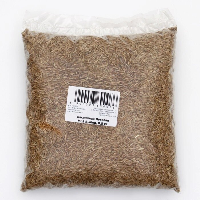 Семена Овсянница луговая, Мой Выбор, 0,5 кг от компании Интернет-магазин "Flap" - фото 1