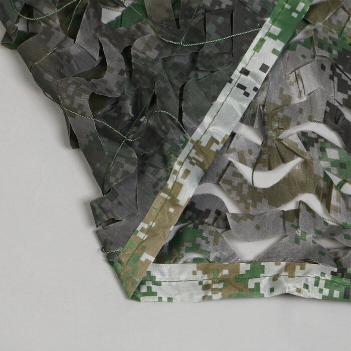 Сетка маскировочная, 5 x 2 м, двухслойная, песочно-зелёная, с люверсами от компании Интернет-магазин "Flap" - фото 1