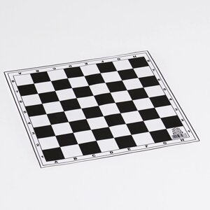 Шахматное поле 'Время игры'виниловое, 30 х 30 см