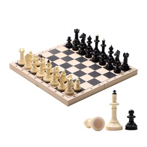 Шахматные фигуры гроссмейстерские 'Айвенго'король h-10 см, пешка-5 см, в коробке