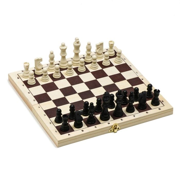 Шахматы 'Классические' 30 х 30 см, король h-7.8 см, пешка h-3.5 см от компании Интернет-магазин "Flap" - фото 1