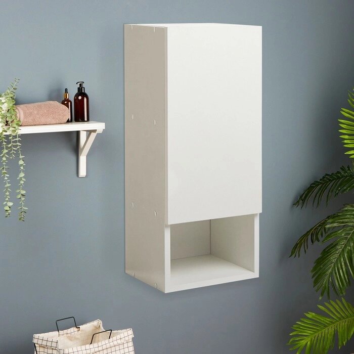 Шкаф навесной для ванной комнаты 'Порто 30' (1 дверь), 30 х 24 х 72 см от компании Интернет-магазин "Flap" - фото 1