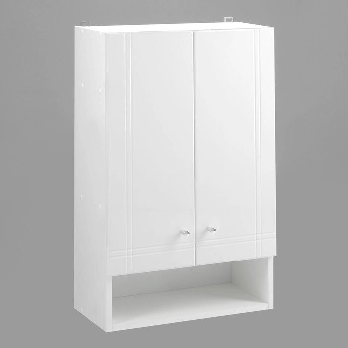 Шкаф навесной для ванной комнаты 'ПШ 50' с нишей, 78 х 50 х 23 см от компании Интернет-магазин "Flap" - фото 1