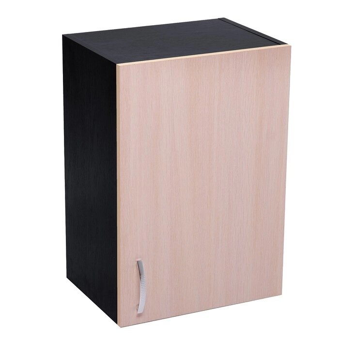 Шкаф навесной 'Тоника', 400 x 570 x 300 мм, цвет венге / дуб молочный от компании Интернет-магазин "Flap" - фото 1
