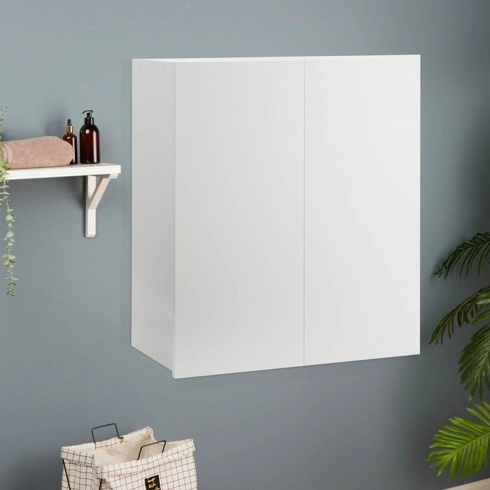 Шкаф подвесной для ванной комнаты  5, белый,  60 х 29 х 70 см от компании Интернет-магазин "Flap" - фото 1