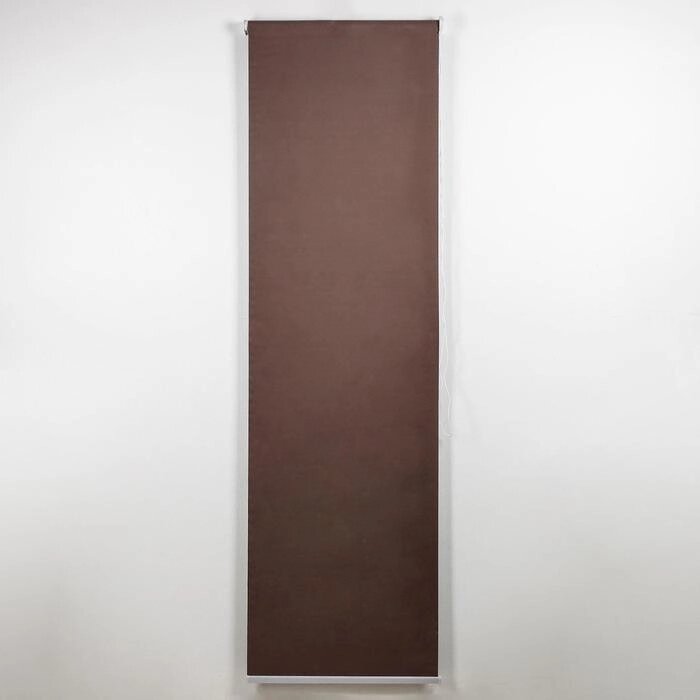 Штора рулонная 'Нюд', 60x250 см, цвет шоколад от компании Интернет-магазин "Flap" - фото 1