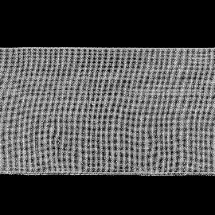 Шторная лента люверсная, клеевая односторонняя, 10 см, 50  1 м, цвет белый от компании Интернет-магазин "Flap" - фото 1