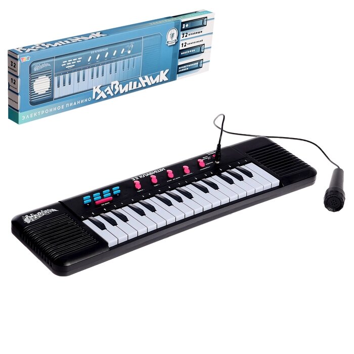 Синтезатор детский 'Клавишник', звуковые эффекты, 32 клавиши от компании Интернет-магазин "Flap" - фото 1