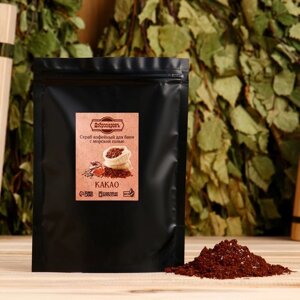 Скраб кофейный для тела 'Какао' с морской солью 100 гр Добропаровъ