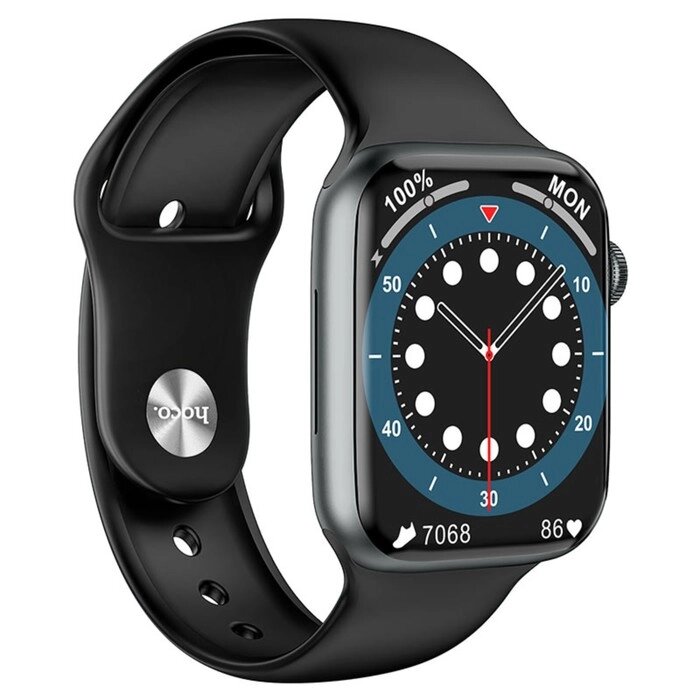 Смарт-часы Hoco Y1, 1.91', 240x285, IP68, BT5.0, 280 мАч, GPS, чёрные от компании Интернет-магазин "Flap" - фото 1
