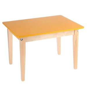 Стол детский 1 (Н400) (600х450), желтый