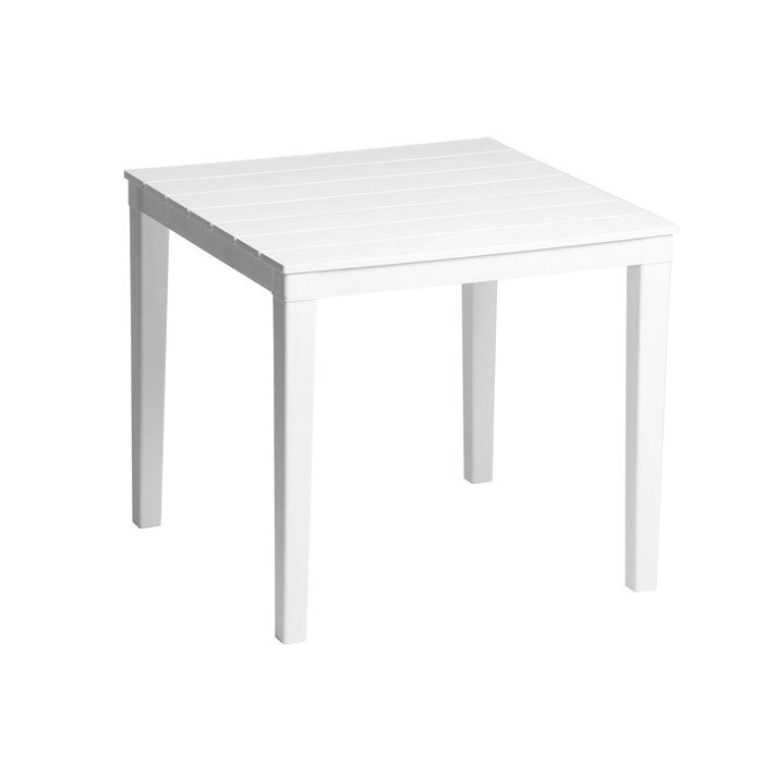 Стол квадратный 'Прованс', белый, 80 х 80 х 70 см от компании Интернет-магазин "Flap" - фото 1