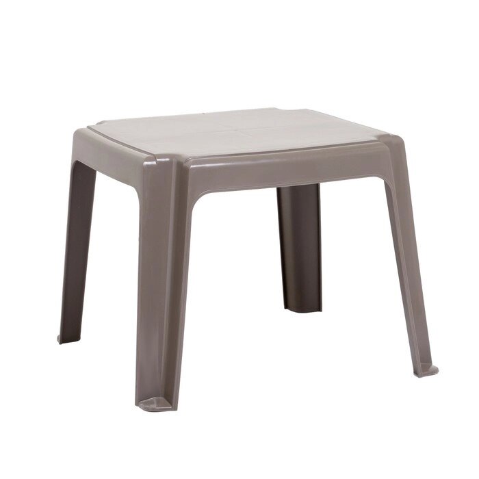 Столик для шезлонга 'Элластик', мокко, 45 х 45 х 38 см от компании Интернет-магазин "Flap" - фото 1