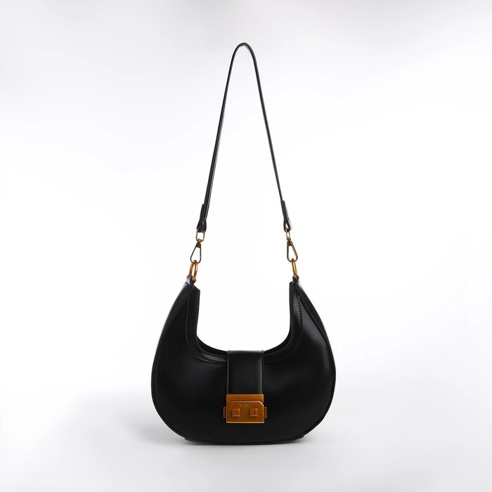 Сумка женская TEXTURA, маленький размер, цвет чёрный от компании Интернет-магазин "Flap" - фото 1