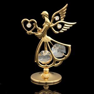 Сувенир 'Ангел'с кристаллами , 7,5 см