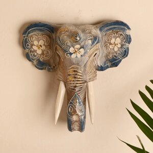 Сувенир дерево 'Голова слона' 28х26х10,5 см