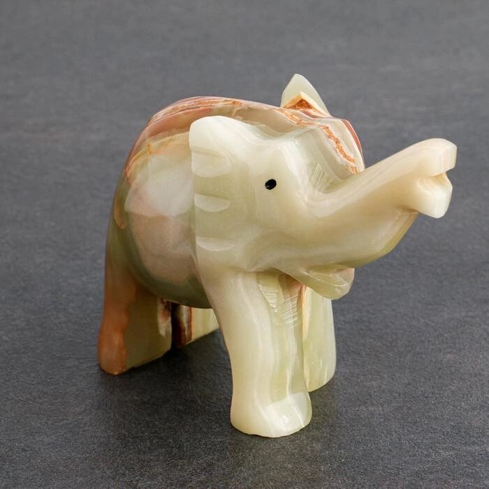 Сувенир 'Слон', 10 см, оникс от компании Интернет-магазин "Flap" - фото 1