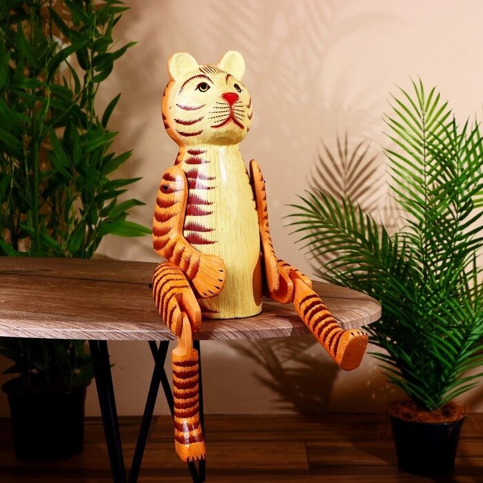 Сувенир 'Тигр' висячие лапки, дерево 50 см от компании Интернет-магазин "Flap" - фото 1